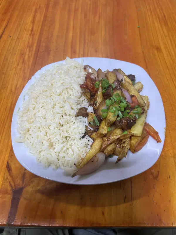 Plat typique du Pérou